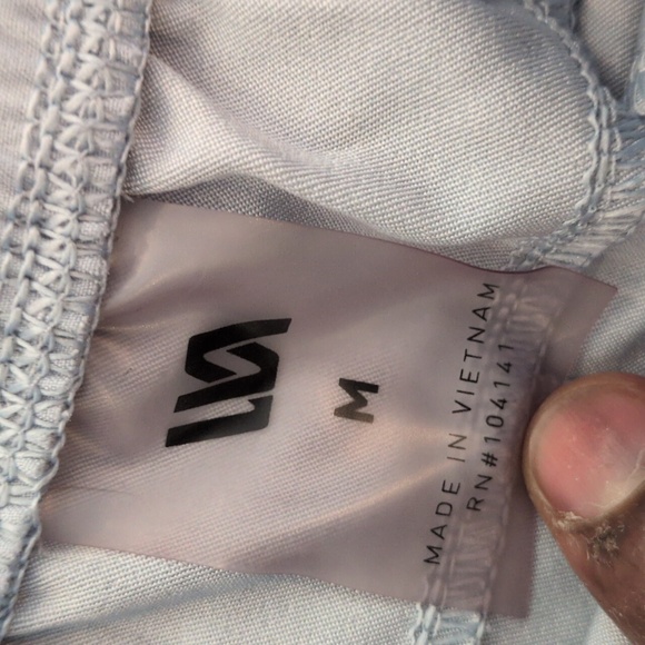 Light Blue Men's Shorts - Picture 2 of 2